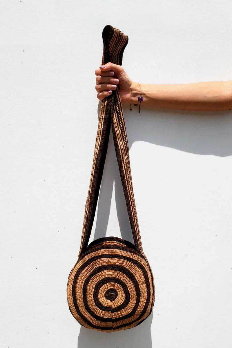 Mochila wayuu mini café