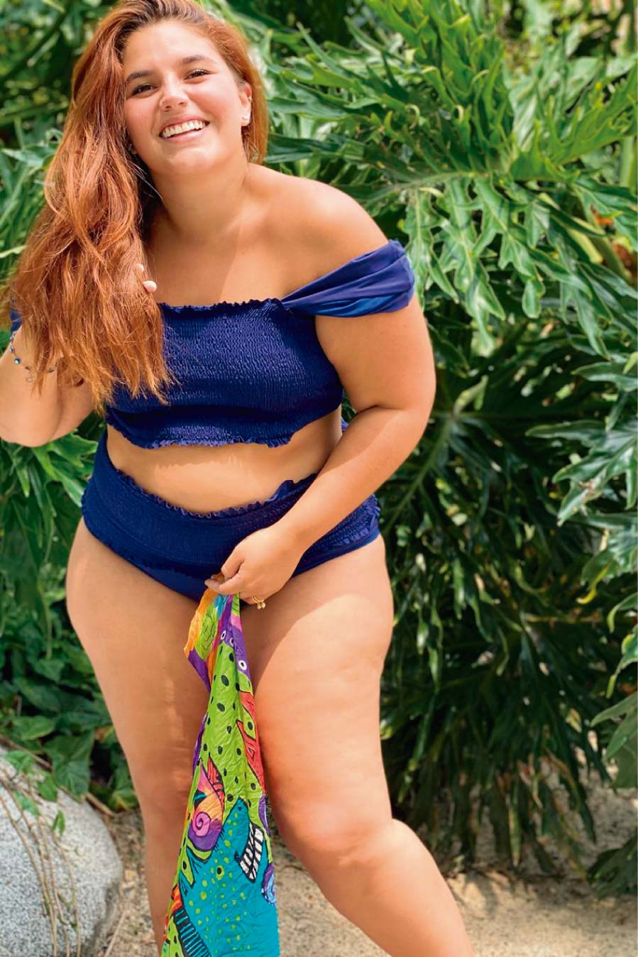 Top Bikini Azul Marino