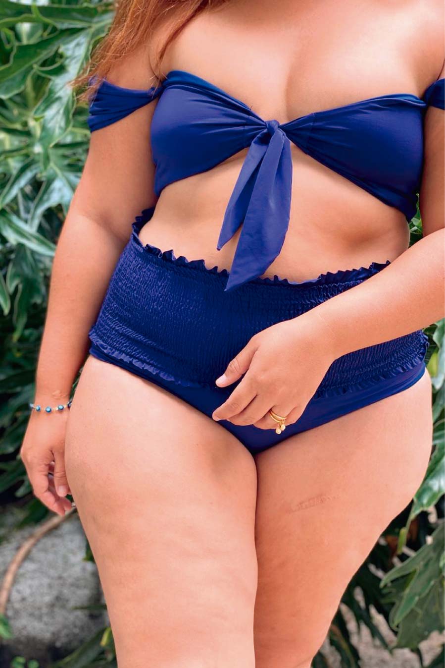 Top Bikini Azul Marino