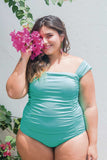 Entero resortes verde menta