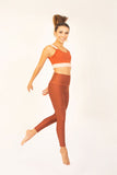 Leggings terracota