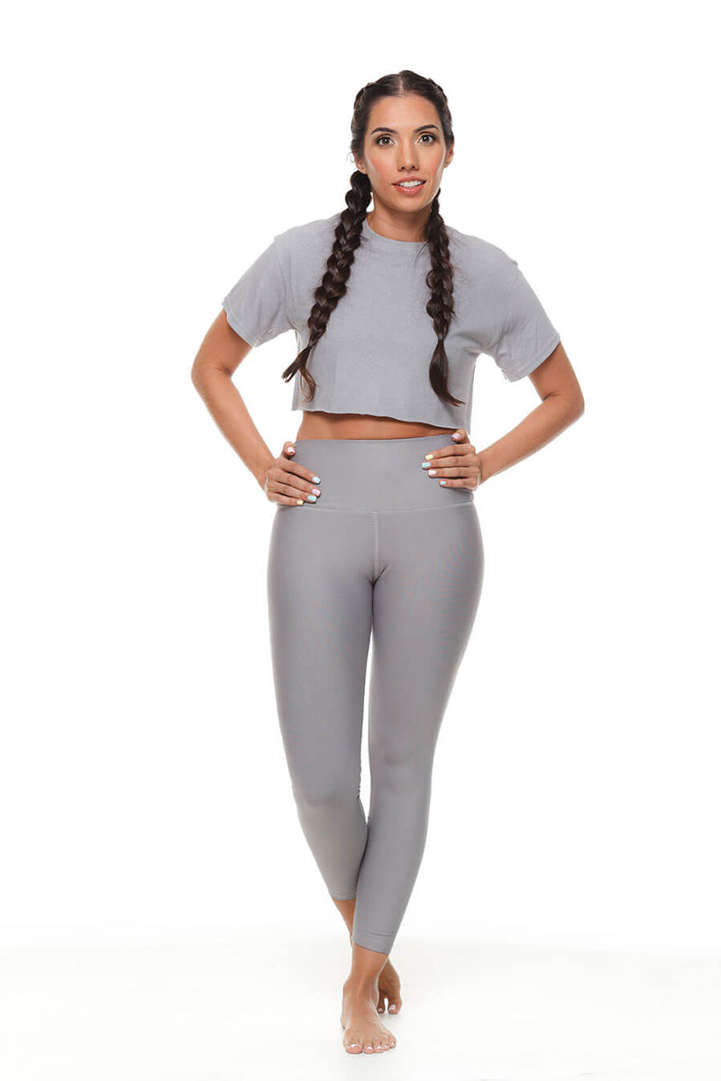 Crop Top Dark Grey