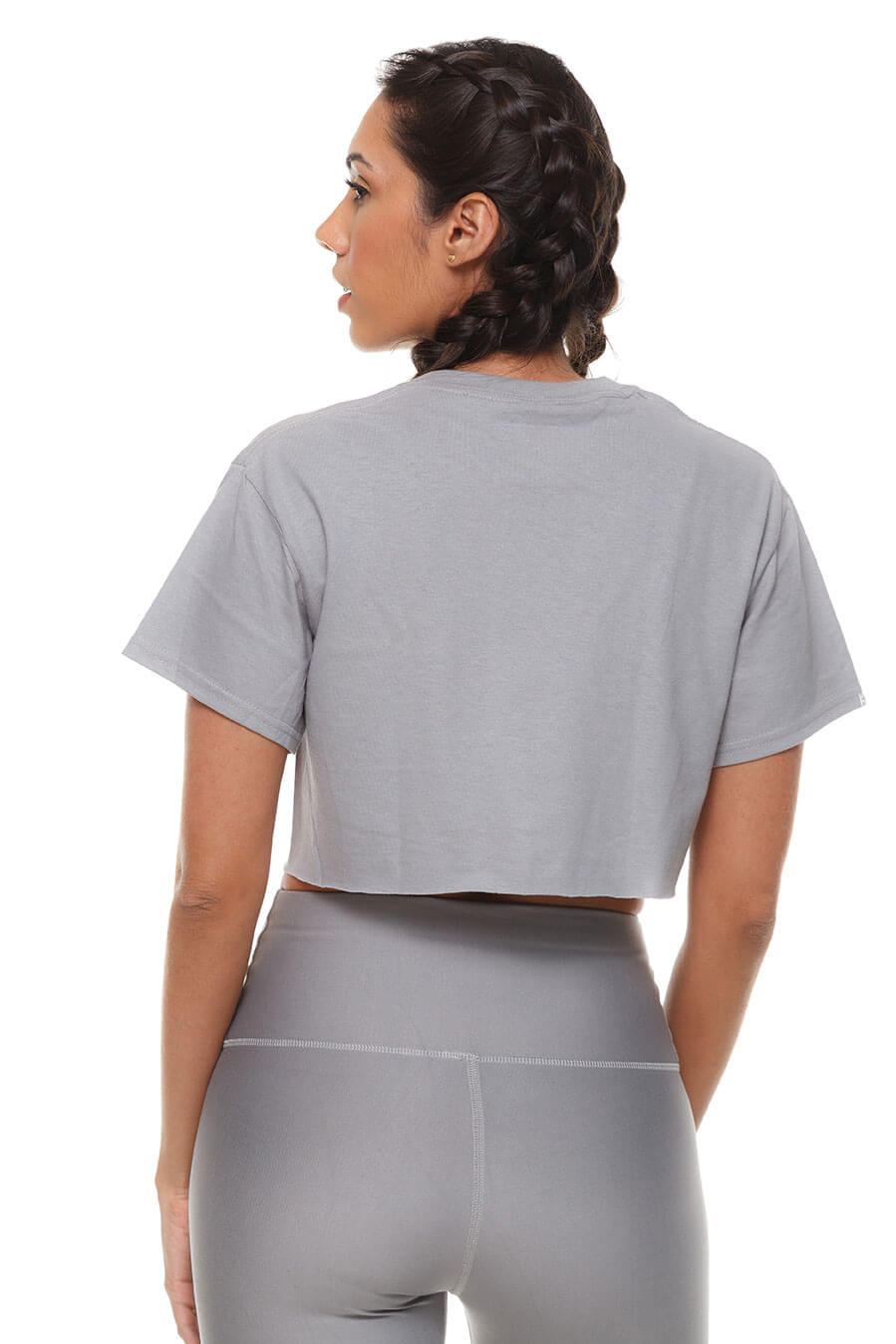 Crop Top Dark Grey