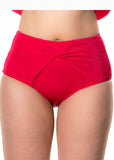 Panty bikini nudo rojo