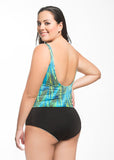 Basic Tankini Top Green