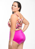 Panty bikini básico cereza