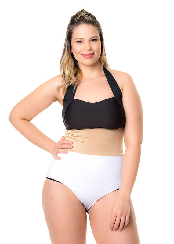 Panty bikini reversible negro