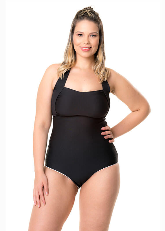 Panty bikini reversible negro