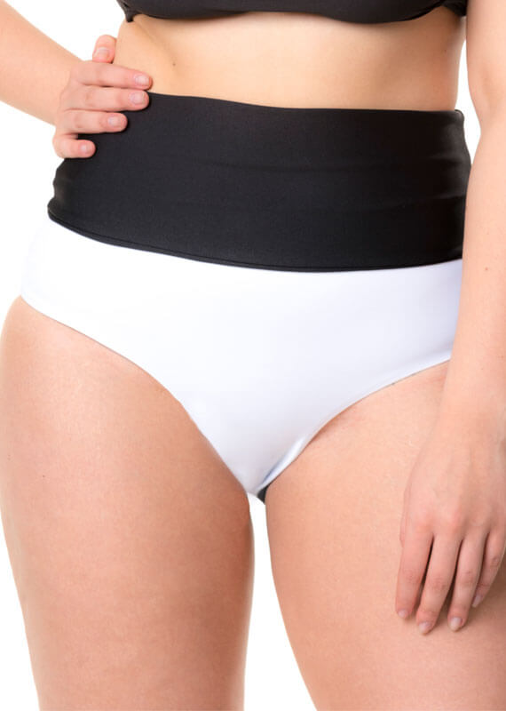 Panty bikini reversible negro