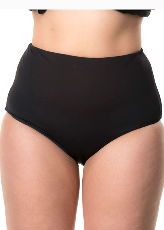 Panty bikini básico negro