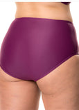 Panty bikini básico uva