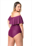 Panty bikini básico uva