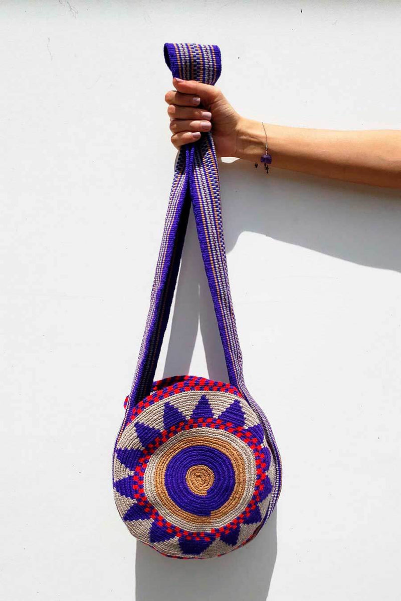 Mochila wayuu mini morazul