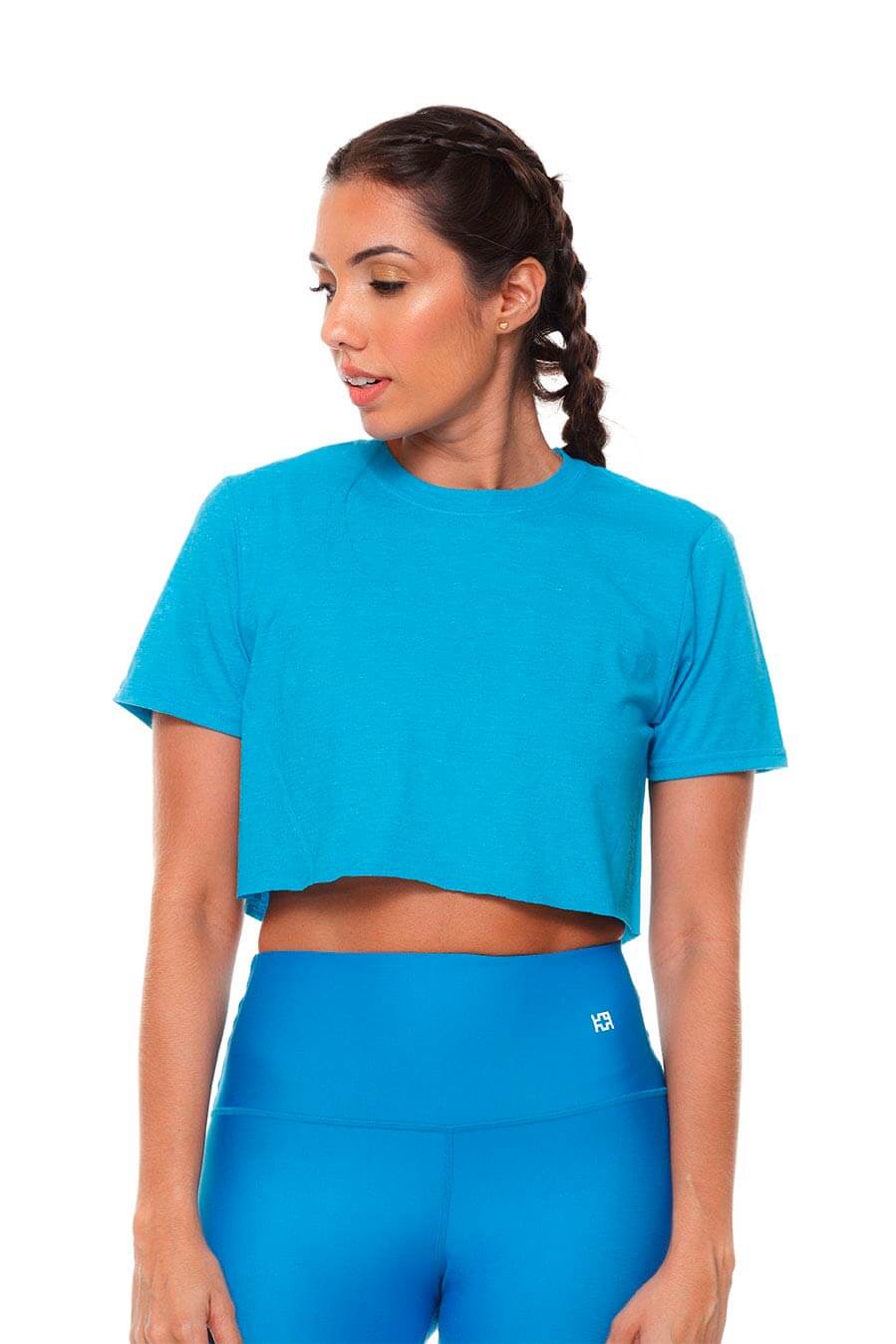 Crop Top Royal Blue