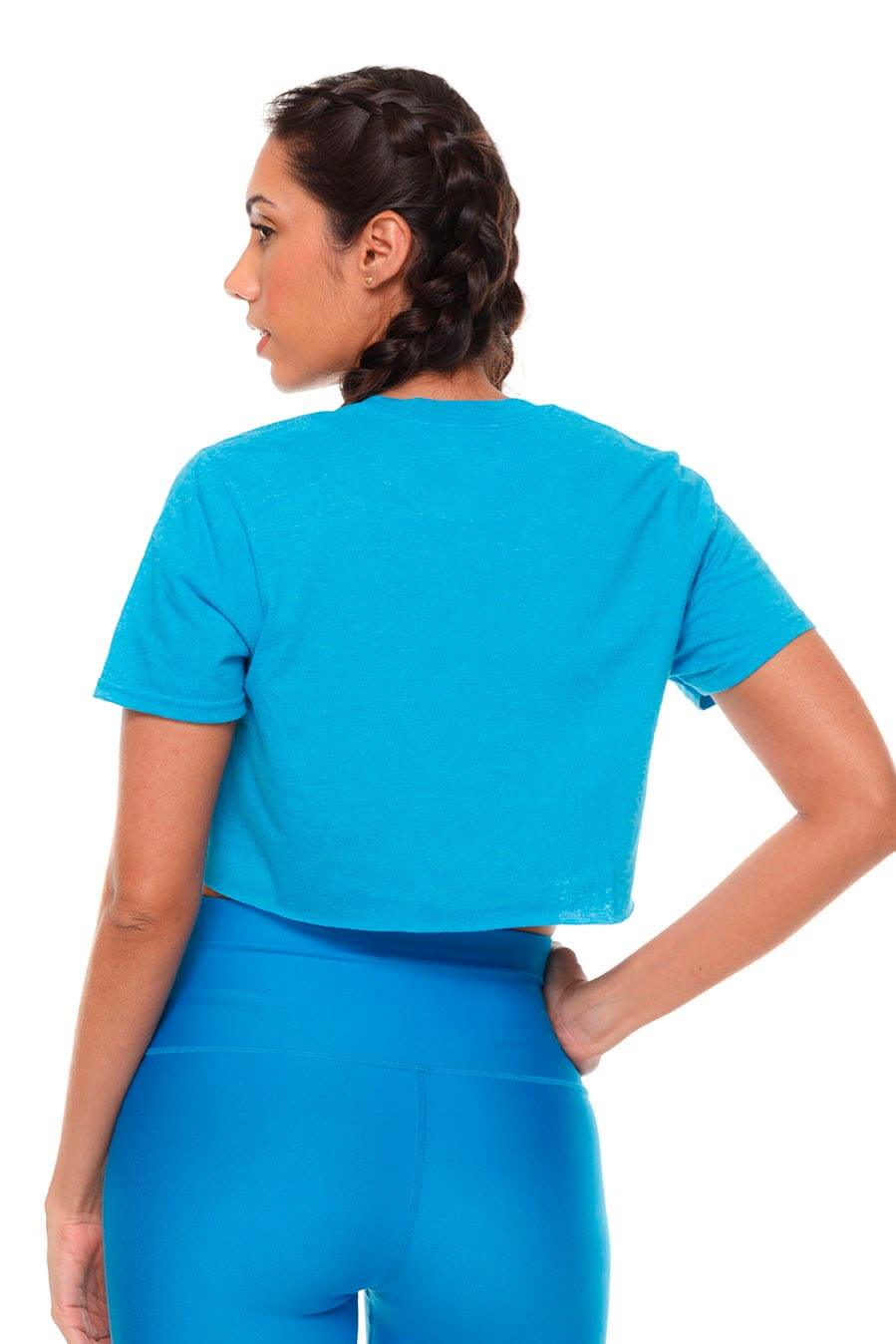 Crop Top Royal Blue