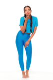 Crop Top Royal Blue