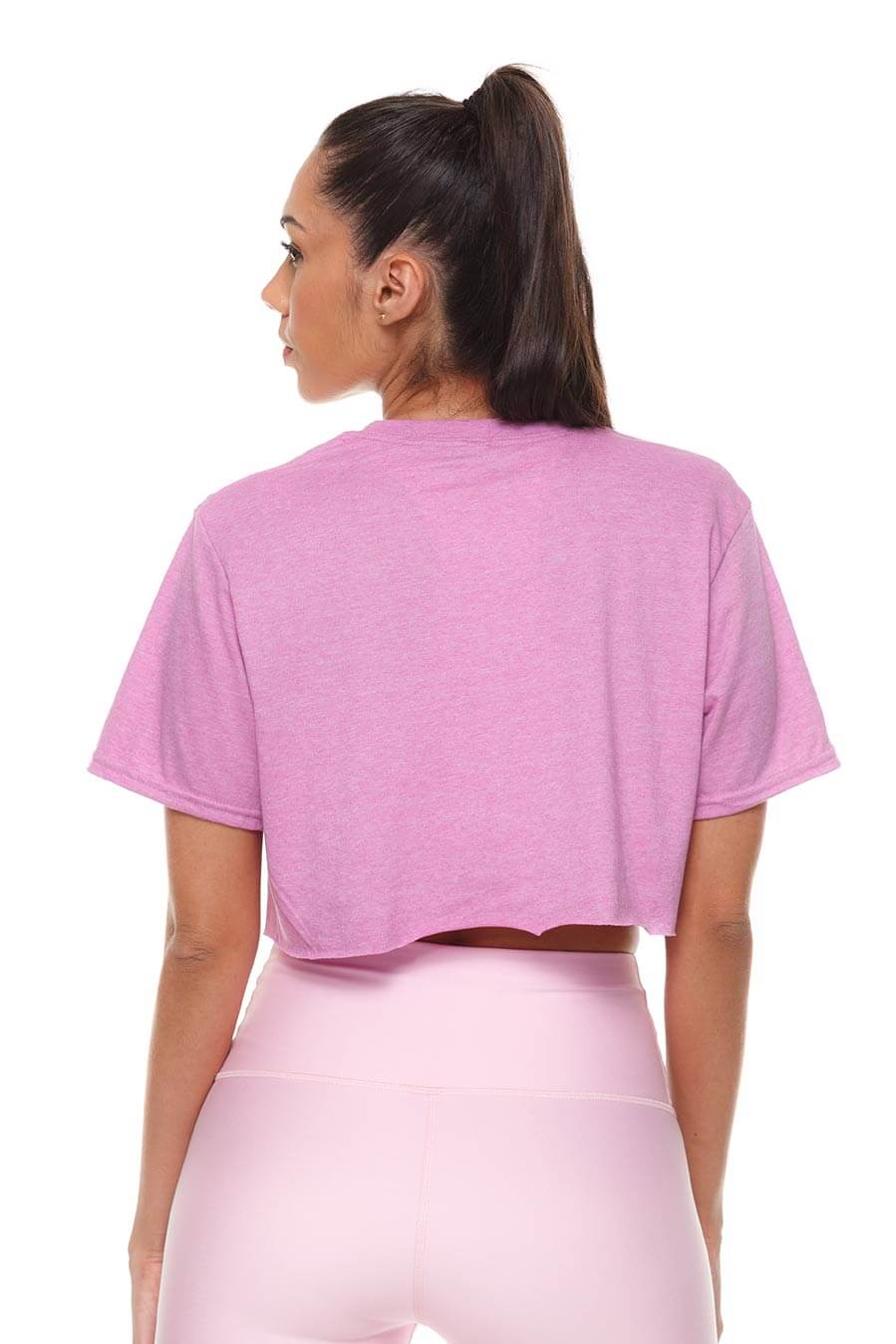Crop top rosa