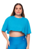 Crop Top Royal Blue