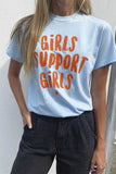 T-shirt Girls support girls