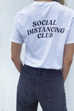 T-shirt Social distancing club