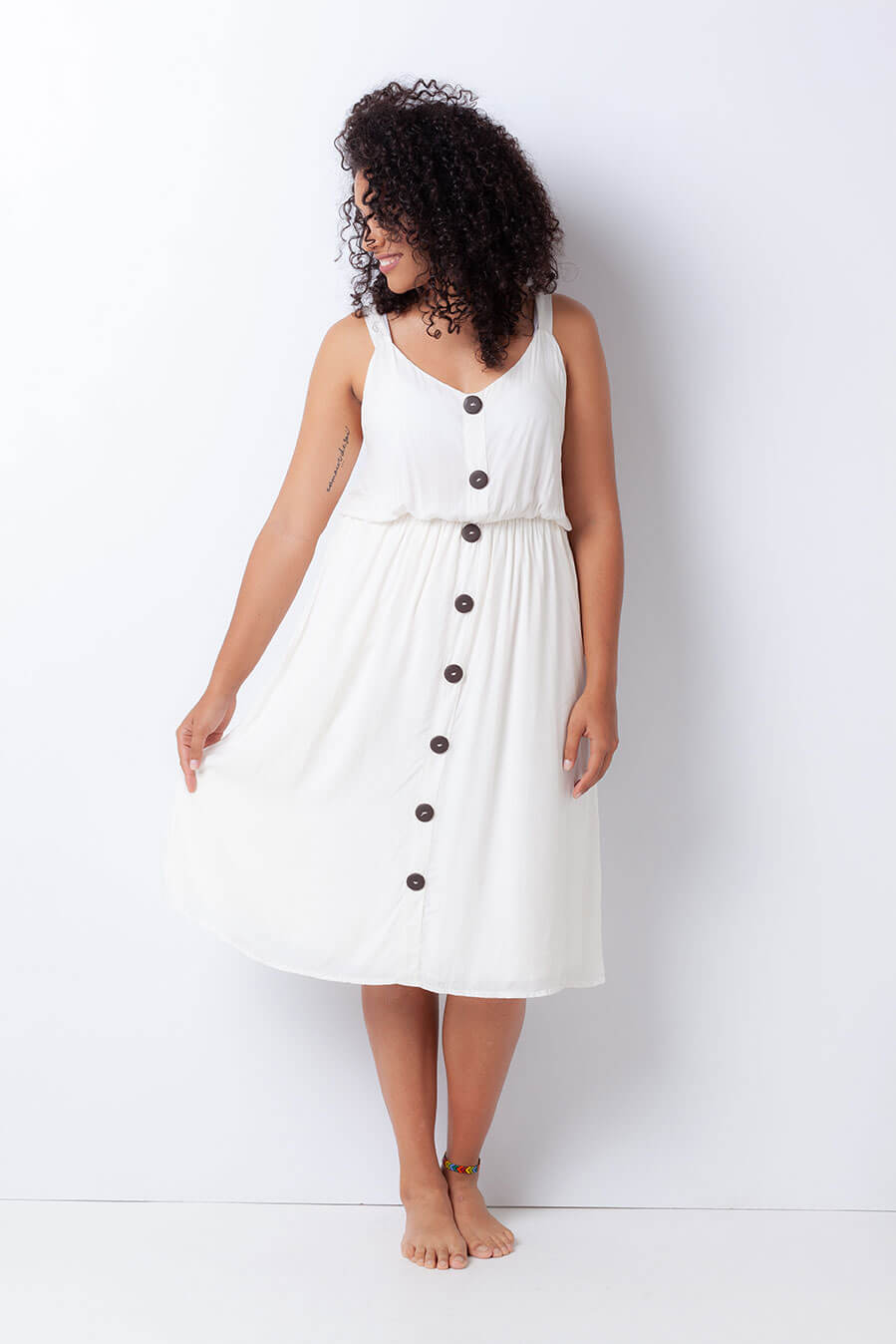 Beach Dress White