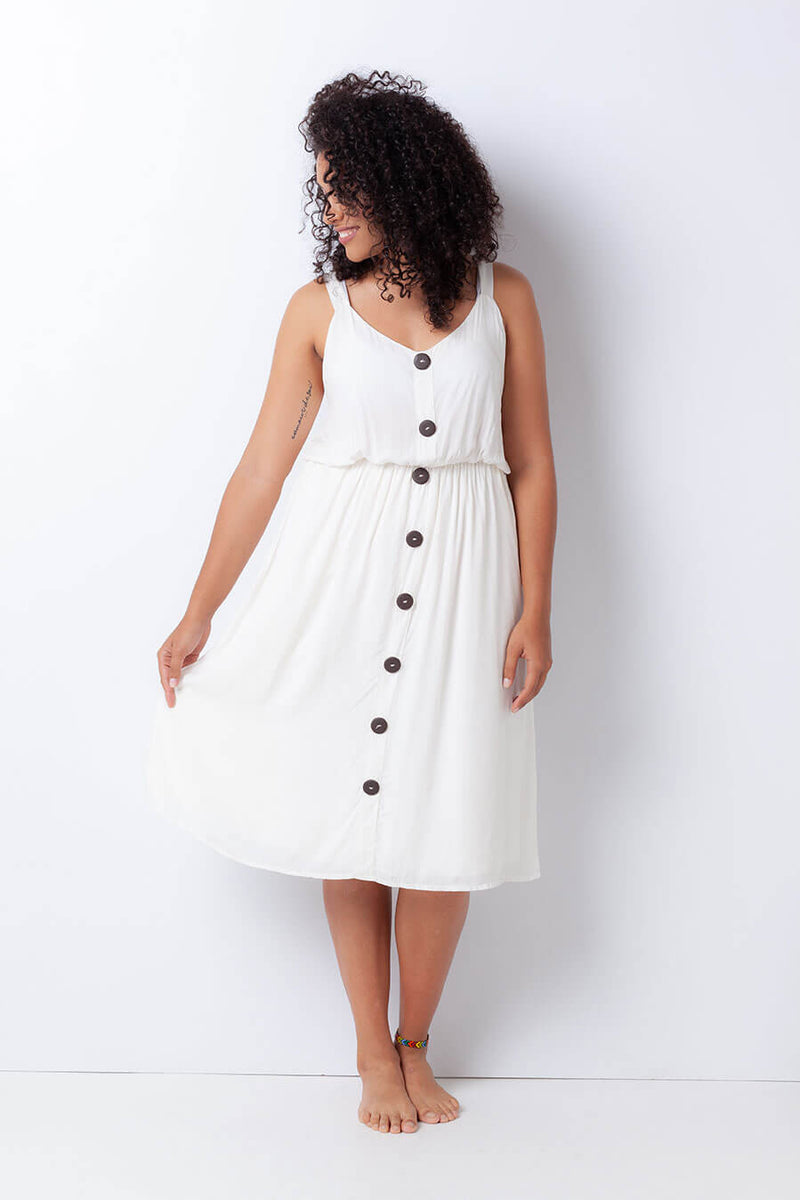 Beach Dress White
