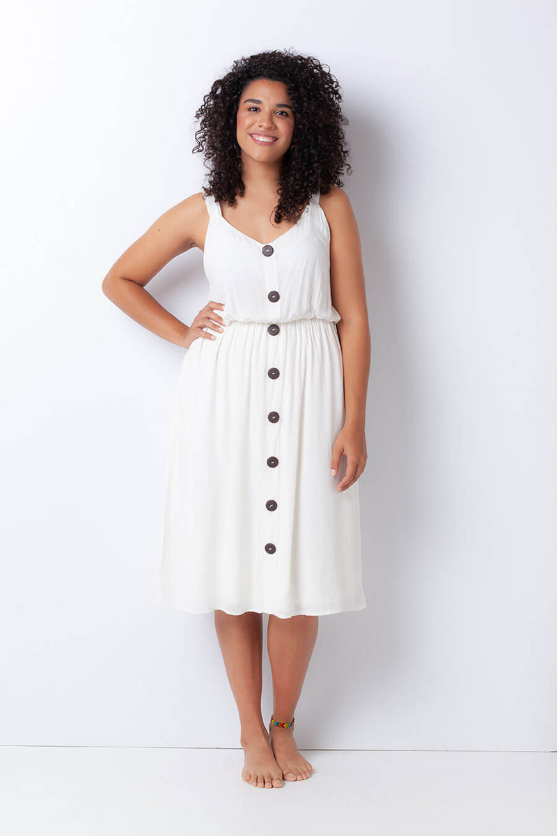 Beach Dress White