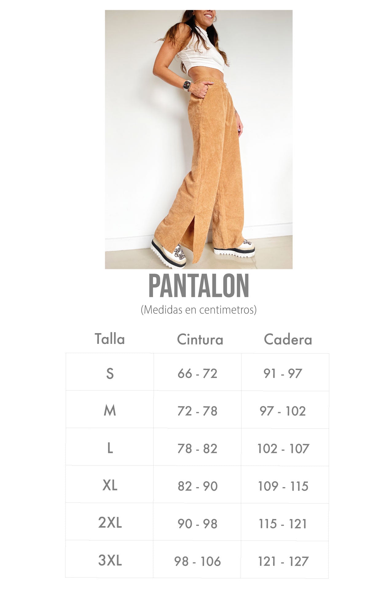 Pantalon pana - Marron