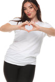 Amor Bonito T-shirt Red Hearts