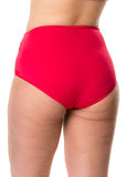 Knotted Bikini Bottom Red