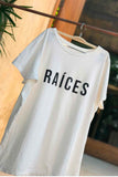 T-shirt Raíces Blanca