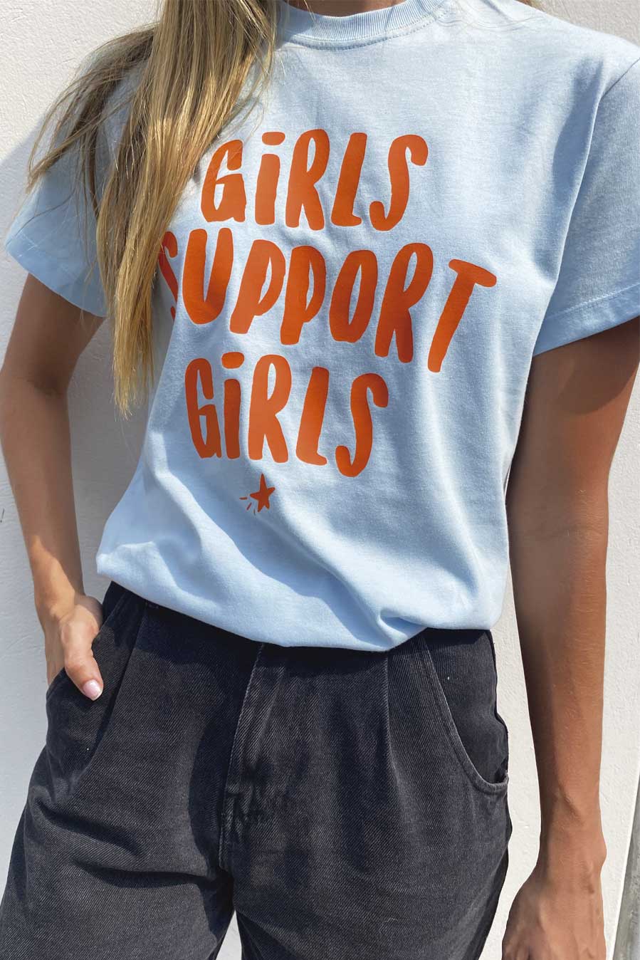 T-shirt Girls support girls